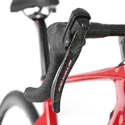 TWITTER Pedal de carbono off-road 24 velocidade bicicleta de estrada com freios de disco e estrutura de fibra de carbono