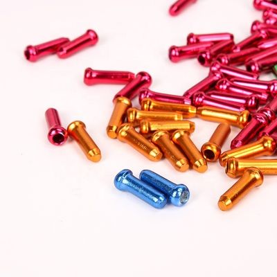 Acessórios para bicicletas rodoviárias Linha de alumínio tampa interna de cabo travagem cabo de cabo de fim de cabo Aproximadamente 1,2 cm