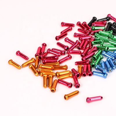 Acessórios para bicicletas rodoviárias Linha de alumínio tampa interna de cabo travagem cabo de cabo de fim de cabo Aproximadamente 1,2 cm