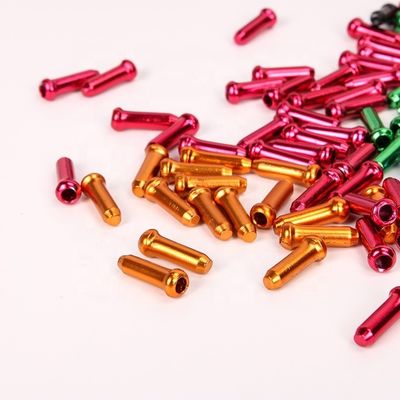 Acessórios para bicicletas rodoviárias Linha de alumínio tampa interna de cabo travagem cabo de cabo de fim de cabo Aproximadamente 1,2 cm