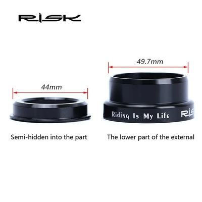 Headset Cap Bike Feito de liga de alumínio durável para longa duração em bicicletas de montanha