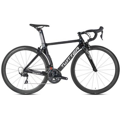 TWITTER R7000-22 Speed Road Bike com freio de disco hidráulico e estrutura de fibra de carbono