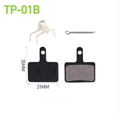 BB5 BB7 Bicicleta Pads de travagem de disco Material semimetálico para suavidade e travagem 35x30.5mm