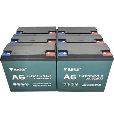 12V20.2Ah 6-DZF-20.2 Bateria de ácido de chumbo GEL seco carregado selado para skate elétrico