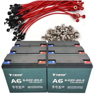 12V20.2Ah 6-DZF-20.2 Bateria de ácido de chumbo GEL seco carregado selado para skate elétrico