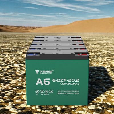 12V20.2Ah 6-DZF-20.2 Bateria de ácido de chumbo GEL seco carregado selado para skate elétrico
