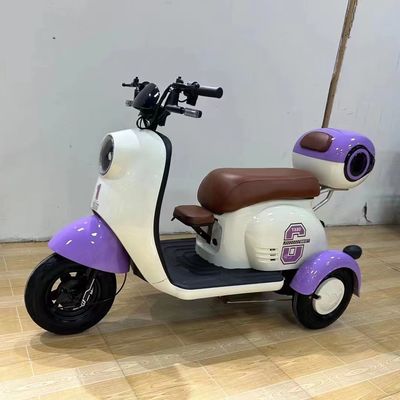 600W Motor Power 3 Wheel Scooter para Adultos Motor Hub traseiro Posição Bateria integrada