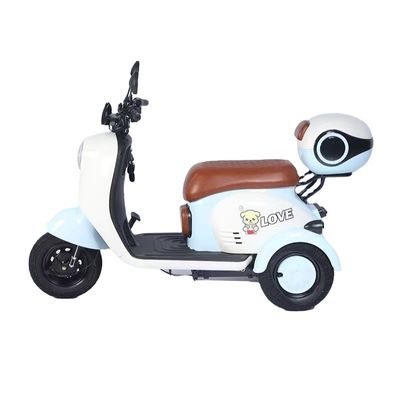600W Motor Power 3 Wheel Scooter para Adultos Motor Hub traseiro Posição Bateria integrada