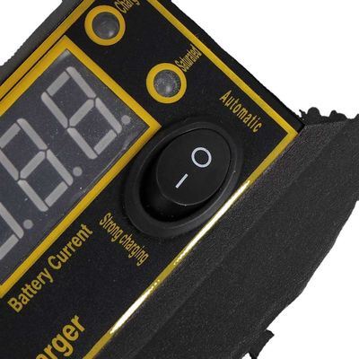 Tiroflx General 15A Carregador de bateria inteligente para automóveis e motocicletas de 12V/24V