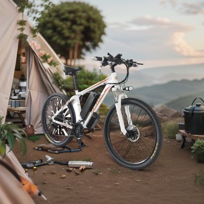 Experimente a potência da K820 Mountain E-Bike Profissional de 26&quot; 48V 350W Motor Hub traseiro