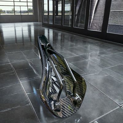 Montanha Essential 3D Impressão de Fibra de Carbono Road Bike Saddle com design oco