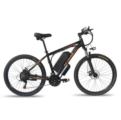 Bicicleta de montanha elétrica de 26 &quot;E-Bike com bateria de lítio de 48V 13Ah e poderoso motor de 500W