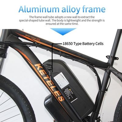 Bicicleta de montanha elétrica de 26 &quot;E-Bike com bateria de lítio de 48V 13Ah e poderoso motor de 500W