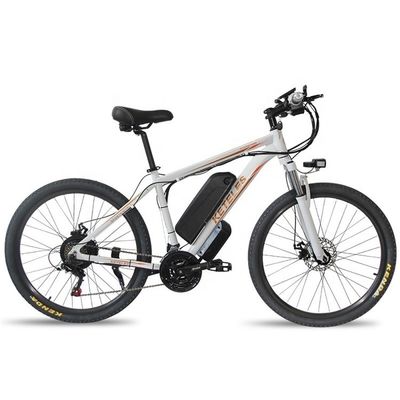 1000W 17.5AH Electric Mountain Bike 26 &quot; Mountain E-bike Motor de eixo traseiro de liga de alumínio