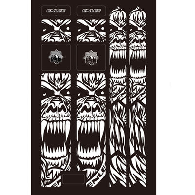 Autocolante 3D dedicado a ciclismo rodoviário com design de economia de espaço Cerca de 11 * 3.5 * 4 cm