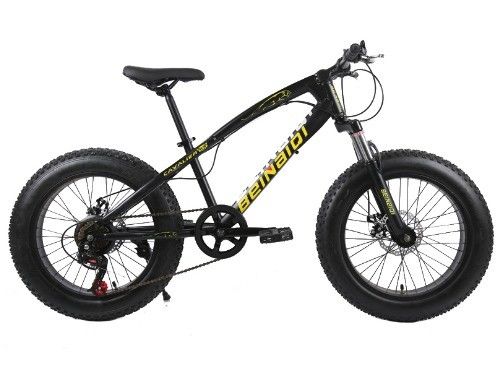 Bicicleta de neve de praia infantil de 20 polegadas 4.0 pneu gordo bicicleta de montanha com 7/21/24/27 velocidades