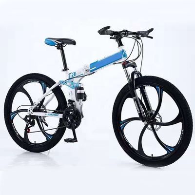 26 polegadas Opp Saco 10 Pcs Homens de Aço Mountain Bike com travão de disco e garfo de alumínio