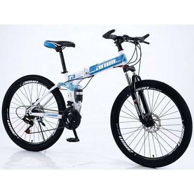 26 polegadas Opp Saco 10 Pcs Homens de Aço Mountain Bike com travão de disco e garfo de alumínio