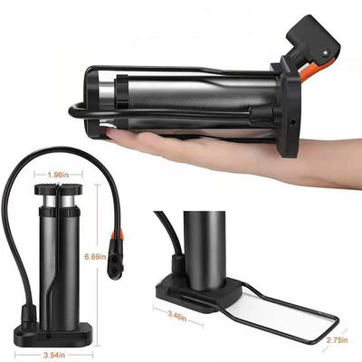 Tempo de entrega 7-15 dias Mini Kit de reparação de bicicletas com válvula Schrader e bomba de pé de calibre