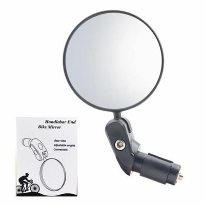 Ângulo ajustável Espelhos de manobra esquerda direita Modelo de bicicleta Acessório de ciclismo com aço