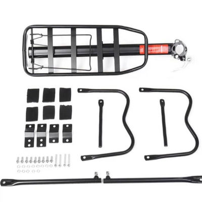 Caixas de transporte de bicicletas de ferro para viagens ao ar livre 985g
