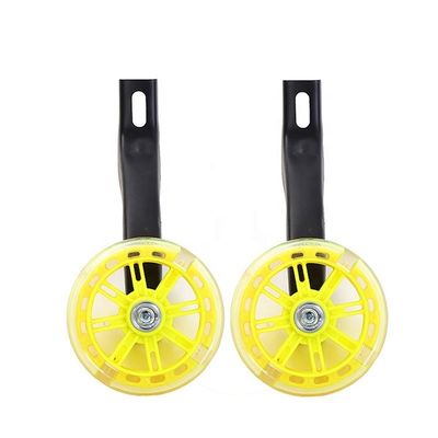 Cerca de 700g Rodas auxiliares para crianças Bicicleta Carrinho de bebê Suporte lateral Proteção lateral