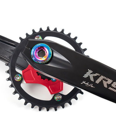Categoria CRANK 2021 Peças coloridas de alumínio para bicicletas M18/M20 MTB Crankset Cover Screw