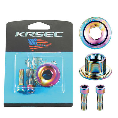 Categoria CRANK 2021 Peças coloridas de alumínio para bicicletas M18/M20 MTB Crankset Cover Screw