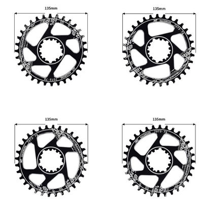 RACEWORK 32T 34T 36T 38T Chainring para MTB GXP Crank 170mm e 68MM Set de suporte inferior
