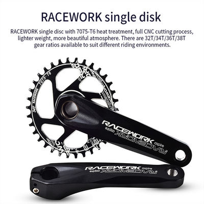RACEWORK 32T 34T 36T 38T Chainring para MTB GXP Crank 170mm e 68MM Set de suporte inferior