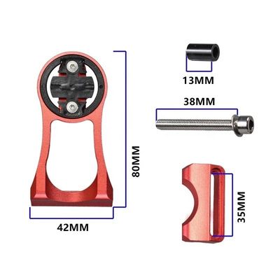 Câmera móvel Padrão de velocímetro de bicicleta com montagem do tronco da bicicleta e suporte de lanterna