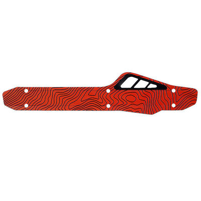 Protector de cadeia de proteção de estrutura de bicicleta em preto 26x6.3x0.07cm para ciclismo e bicicletas