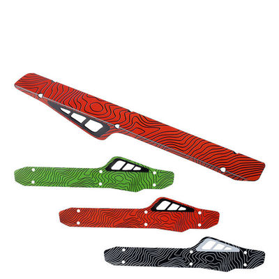 Protector de cadeia de proteção de estrutura de bicicleta em preto 26x6.3x0.07cm para ciclismo e bicicletas